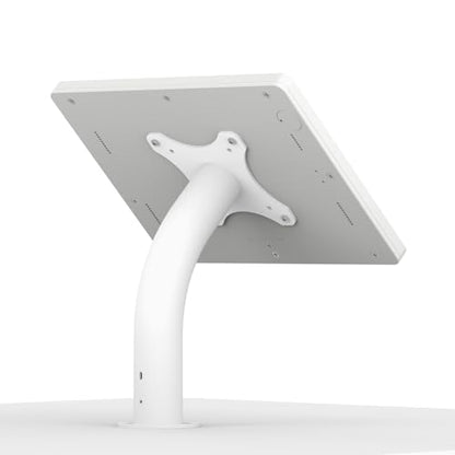 VidaMount White Enclosure and Fixed Neck Wall/Table Surface Mount [Bundle] Compatible with iPad Pro 11" (1st Gen) & Air 10.9" (4th Gen) - color: White, size: iPad Pro 11" (1st Gen) & Air 10.9" (4th Gen)