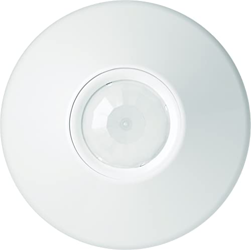 SensorSwitch Ceiling Motion Sensor, Passive Infrared PIR Occupancy Sensor, 360 Degrees Small Motion Detection, Indoor Use, Line Voltage, Standard Range - size: Standard Range, style: PIR / Relay Included