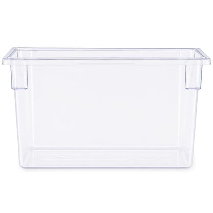 Winco 18" x 26" Clear Food Storage Box - size: 18" x 26", style: 15" Deep