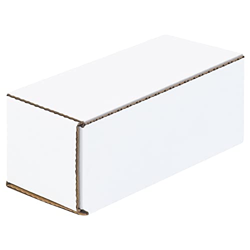 BOX USA BMRX3L 6"L x 2 1/2"W x 2 3/8"H, White (Pack of 50) - size: (033) 6" x 2 1/2" x 2 3/8", 50-Pack