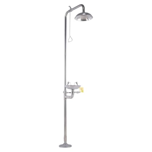 Generic 304 Stainless Steel Eye Wash Station & Shower (90.55 in)