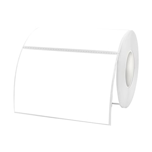 2×3 Inch White Thermal Labels Stickers, Direct Thermal Label, Waterproof Direct Thermals Stickers Perforated Lines- 300 Sheets/Rolls - color: White-1, size: 2*3 inch/1 roll