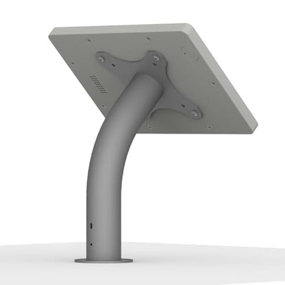 VidaMount Light Grey Enclosure and Fixed Neck Wall/Table Surface Mount [Bundle] Compatible with iPad mini 1/2/3 - color: Light Grey, size: iPad Mini 1/2/3