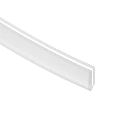 PATIKIL 13Ft U Channel Edging Trim 1/8" Slot Fits 3/32"-1/8" Edge - size: 13Ft Long,1/8" Slot,1"Wx5/64"Tx9/32"H