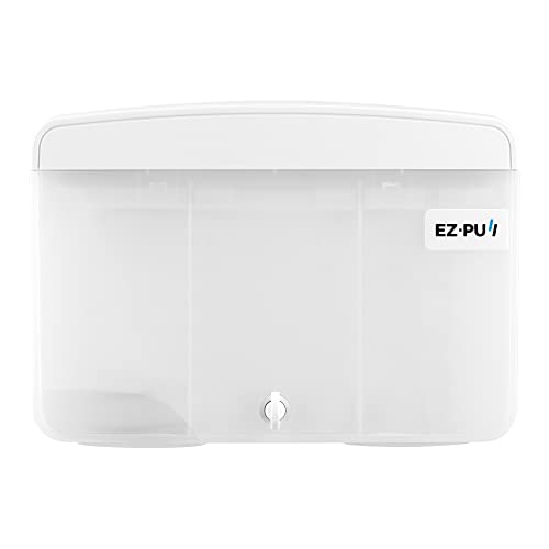 EZbrnd Countertop SLIMFOLD Hand Towel Dispenser for Kitchen/Bathroom/Office/RV/Airbnb, Guest Towel Holder, Pearl White - color: Pearl White