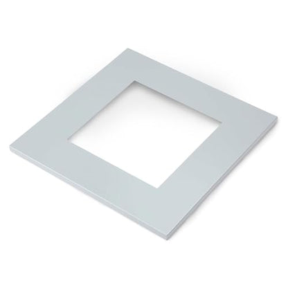 Alpine Square Lid Industries 29 Gallon Sturdy Steel Cube Recycling Container, Square Opening - 3 Color Cans Available Sold Separately (Lid Square Opening) - color: Lid Square Opening