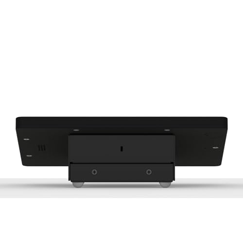 VidaMount Black Enclosure and Fixed Tilted 15° Desk/Surface Mount [Bundle] Compatible with iPad 9.7 (5th / 6th Gen), Pro 9.7", Air 1/2 - color: Black, size: iPad 9.7 (5th / 6th Gen), Pro 9.7", Air 1/2