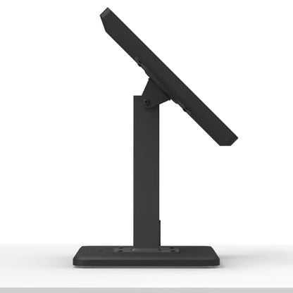 VidaMount Black Enclosure and 360 Rotating & Tilting Desk/Table Stand Compatible with Microsoft Surface Pro 8 / Pro X - color: Black, size: Surface Pro 8 / Pro X