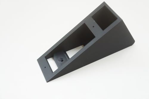 Angled Desk Stand Kiosk Mount for Verifone VX520 Reader, Wall Mount Secure Plate
