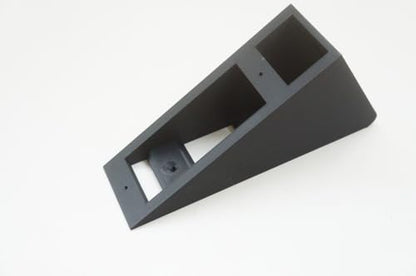 Angled Desk Stand Kiosk Mount for Verifone VX520 Reader, Wall Mount Secure Plate