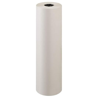 BOX USA White Newsprint Paper Roll 30x17280" (1440'), Recycled for Packing - size: 30"
