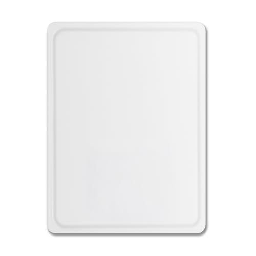 Dexas NSF Polysafe Pastry/Cutting Board with Well, 15 by 20 inches, White - size: 15"L x 20"W, style: Flat