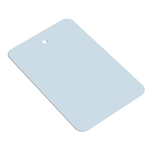SmartSign Light Blue Blank Garment Tags - Pack of 1000, 12pt Thick Cardstock Clothing Tags, 2.875" x 1.75" Merchandise Tags with Eyelet, Colored Retail Tags Without Strings - color: Light Blue
