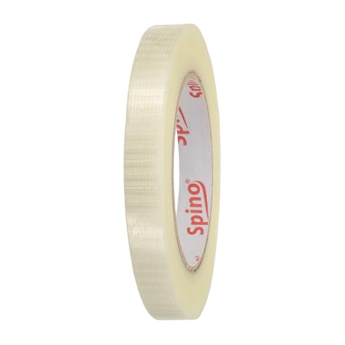 uxcell Filament Strapping Tape 9/16" x 54.7 Yards 5.9 Mil Heavy Duty Mesh - size: 9/16 Inch x 54.7 Yards 5.9 Mil