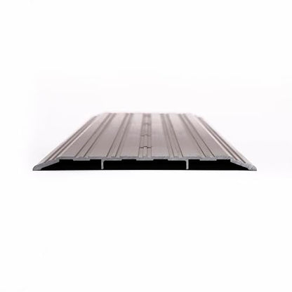 Aluminum Thresholds Extra Width 5"-6"-7"-8" Inch - Residential/Commercial use. Saddle/Handicap Easy Installing and Accessible/Fireproof Rated high-Quality (8"x36") - size: 8"x36"