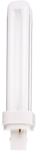 Satco S8327 3500K 26-Watt G24D-3 Base T4 Quad 2-Pin Tube for Magnetic Ballasts - size: Neutral White (3500K)