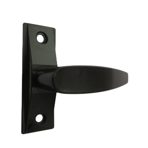 elox Storefront Lock Type Deadlatch Lever Handle for Adams Rite Narrow Stile Lock, Bronze Duronodic Color (Left Hand)