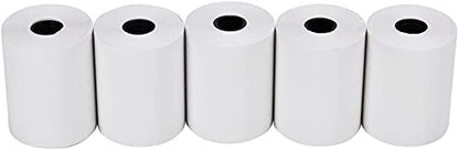 MFLABEL 2 1/4" x 50' Thermal Papers Cash Register POS Receipt Paper Credit Card Paper 5 Rolls - size: 2 1/4" x 50'