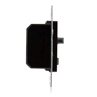 Maxxima LED Dimmer Electrical Light Switch, Black, 3-Way/Single Pole Use - color: Black