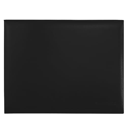 GraduationMall 8.5"x11" Smooth Padded Diploma Cover Certificate Holder Black,6-Packs - color: Black, size: 6 Packs