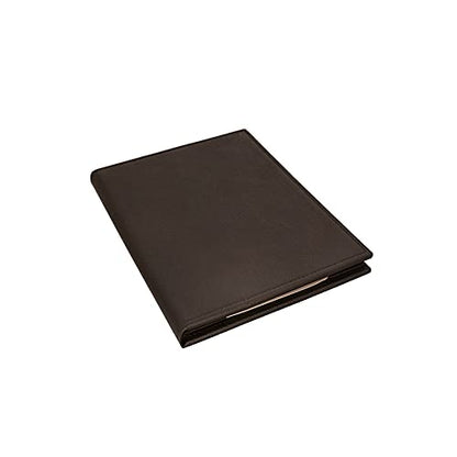 Menu Covers Made of Premium Faux Leather (10-Pack) - 8.5" X 14" (Brown, 2 Views) - color: Brown, size: 2 Views