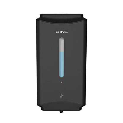 AIKE Heavy Duty Automatic Soap Dispenser,37oz for Bathroom,Matteblack Steel - color: Matte Black