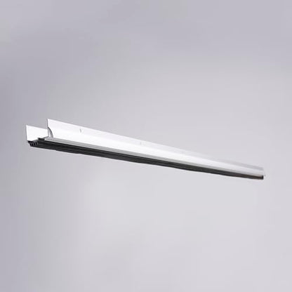 U-Shape Door Bottom with Drip Cap – Heavy Duty Aluminum + White Vinyl Seal | Fits 1-3/4" Doors | Weatherproof Door Sweep for Exterior Doors | 32", 36", 42", 48" (32 inch) - size: 32 inch