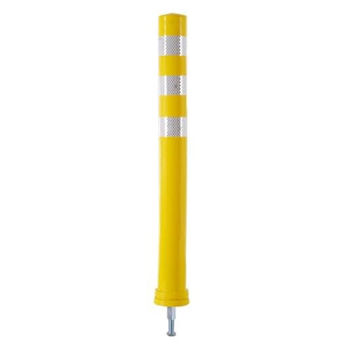 Guardian Removable Safety Bollard, 34.5” Reflective Traffic Post