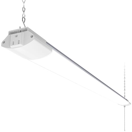 Barrina BS84 LED Shop Lights 4FT for Workshop, 84W 10000LM 5000K, 1 Pack - color: 5000K, size: White-84W-1 Pack