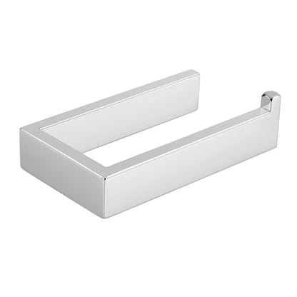 Sayayo Chrome Toilet Paper Holder Wall Mount, RV Toilet Tissue Holder - color: Chrome