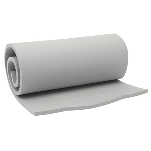 XCEL Multi-Purpose Crafting Foam Sheet Roll – Neoprene Rubber Sheets for Costumes Cosplay Packing Foam Gasket Material – Closed Cell Foam Padding in Various Options (Gray, 35" x 13.9" x 3mm (6 Pack)) - color: Gray, size: 35" x 13.9" x 3mm (6 Pack)