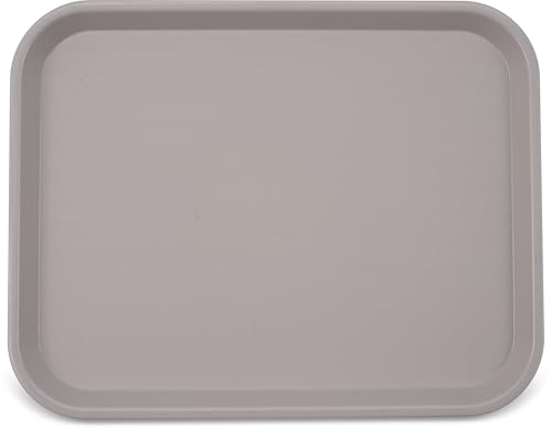 Carlisle Cafe Tray, Fast Food Restaurant Tray, 14 x 18, 1 Ct, Gray - size: 17.9" x 14" x 1" (Pack of 1)