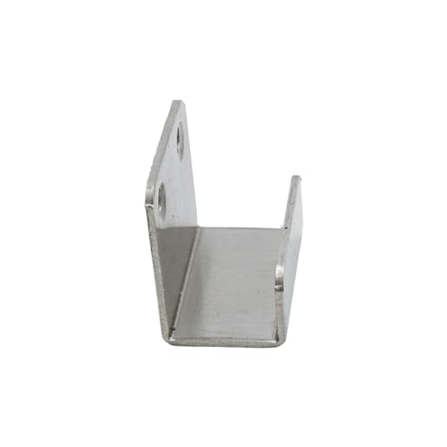 Coshar 10Pcs Heavy Duty Wall Mount Bracket Hook, 21mm Inner Width - size: 21mm Inner Width(SIlver)