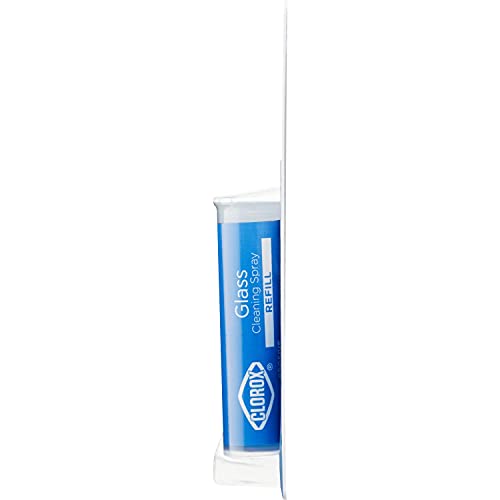 Clorox Glass Cleaner Refills Glass Cleaning System for Mirrors and Window Cleaning, 2 Count