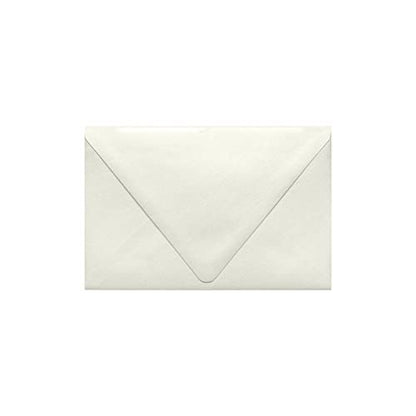 LUXPaper A9 Contour Flap Invitation Envelopes | 5 3/4" x 8 3/4" | Quartz Metallic | 80lb. Text | 50 Qty - color: Quartz Metallic