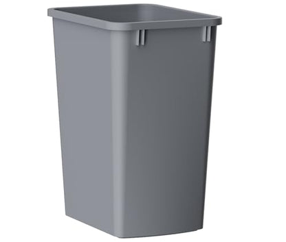 ROOMTEC Lightweight and Durable Slim Trash Can,35QT Kitchen Trash Can,1 PCS - color: Grey, style: 1PACK
