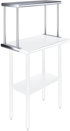 12x24 Single Overshelf for 24" Prep Table, NSF - size: 12"x24"