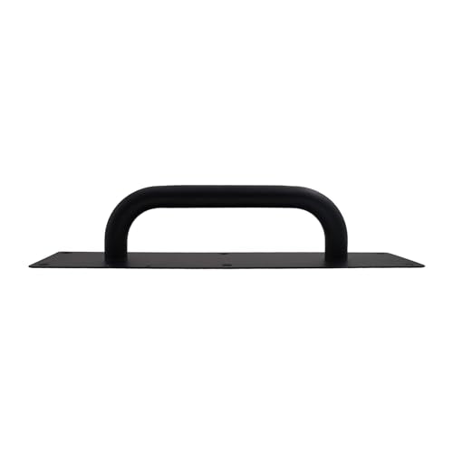 Pull and Push Plate Door Handle, Stainess Steel Door Handle Pull Plate,Black Door Pull Plate with Handle for Barn Sliding Commercial Wooden Composite Fire Door,11.81 * 3.15''2 PCS - size: 300*80mm/11.81*3.15'' Black