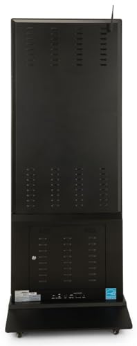 Displays2go Advertising Multimedia Kiosk with Multi - color: Black, size: 55"