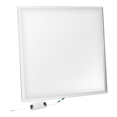 2x2FT LED Flat Panel Light, 48W White LED Drop Ceiling Light Fixtures, 4800LM/7000K Dust-Proof LED Troffer Light Lay in Fixture for Office (1Pcs) - color: 1Pcs