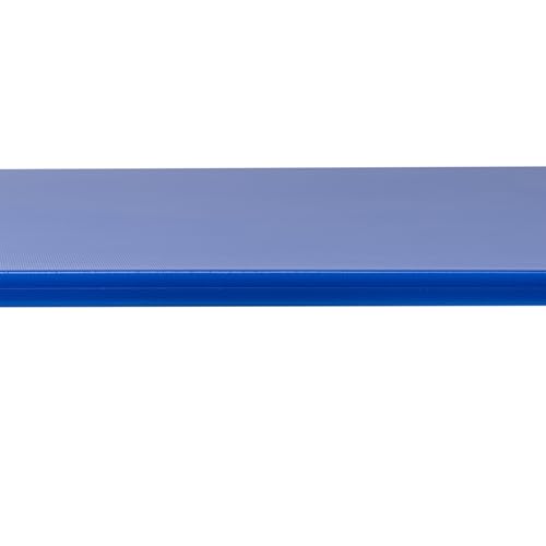 Winco 18" x 24" Blue Heavy-Duty Plastic Cutting Board, Medium (Set of 6) - color: Blue, size: 18" x 24" x 1/2"