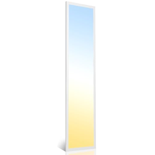 1 Pack 1x4 LED Flat Panel Light, 5CCT Selectable,0-10V Dimmable, 5200LM/40W - color: 1 Pack, size: 1-foot X 4-foot