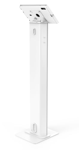 Compulocks iPad 10th-11th (A16) Gen, Apex Enclosure Brandable Floor Stand - White - color: White, size: iPad 10th-11th (A16) Gen