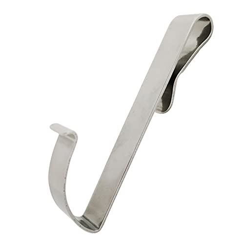 20 Pcs Heavy Duty Zinc Alloy S Hooks, J Shaped, Hanging, Wire Shelving Accessories