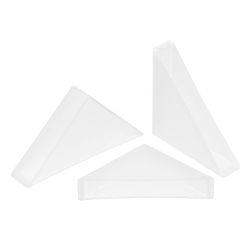 uxcell 20Pcs Plastic Corner Protectors 8x50mm Right Angle Shape Glass Corner Guards Cushion for Corner Protection of Glass, Mirror, Tile, White - color: White, size: 8x50mm
