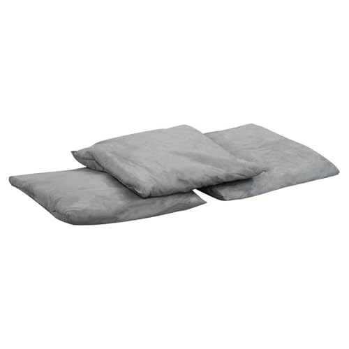 ENPAC Universal Absorbent Pillows; 40 Pack 10x10" Medium - Absorbs 3.6 qts/Pillow -Absorbs Chemicals, Solvents, Caustics, Acids, Urine, Stool, & Sewage - color: Universal, size: Medium