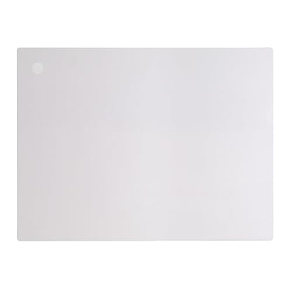 New Star Foodservice 15" x 20" White Cutting Board - color: White, size: 20"L x 15"W