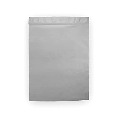5 EcoSwift 12 x 16 White Large Poly Mailer Size #5 Self Sealing Envelopes Plastic Shipping Mailing Bags 12x16 1.7 mil