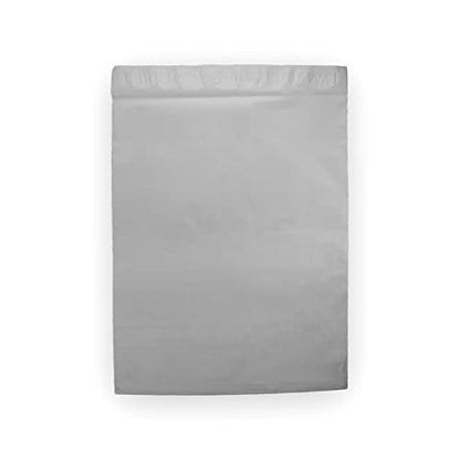 5 EcoSwift 12 x 16 White Large Poly Mailer Size #5 Self Sealing Envelopes Plastic Shipping Mailing Bags 12x16 1.7 mil