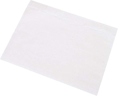 SJPACK 2000 7.5" x 5.5" Clear Adhesive Top Loading Packing List/Label Envelopes Pouches - color: Transparent-7.5" x 5.5", size: 2000 Bags